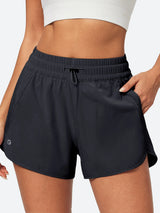 IUGA 5'' High Waisted Quick Dry Stretchy Running Shorts With Liner - IUGA