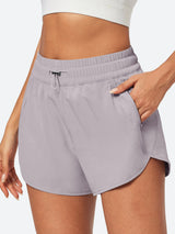IUGA 5'' High Waisted Quick Dry Stretchy Running Shorts With Liner - IUGA