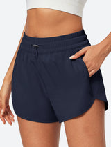 IUGA 5'' High Waisted Quick Dry Stretchy Running Shorts With Liner - IUGA