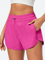 IUGA 5'' High Waisted Quick Dry Stretchy Running Shorts With Liner - IUGA