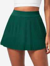 IUGA High Waisted A-Line Pleated Tennis Skirt - IUGA