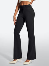 IUGA Stretchy Pull On Bootcut Work Pants With Pockets