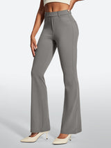 IUGA Stretchy Pull On Bootcut Work Pants With Pockets