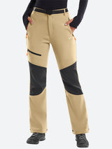 IUGA Waterproof Insulated Softshell Winter Fleece Lined Snow Pants - IUGA