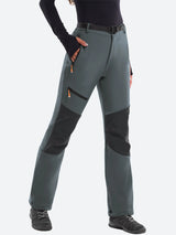 IUGA Waterproof Insulated Softshell Winter Fleece Lined Snow Pants - IUGA