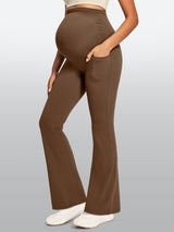 IUGA Maternity Leggings With Pockets Over The Belly | Affordable Yoga Leggings & Activewear by IUGA