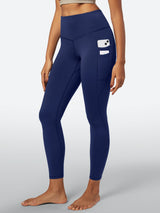 IUGA HeatLab® Fleece Lined Water Resistant Double Pocket Leggings | Affordable Yoga Leggings & Activewear by IUGA