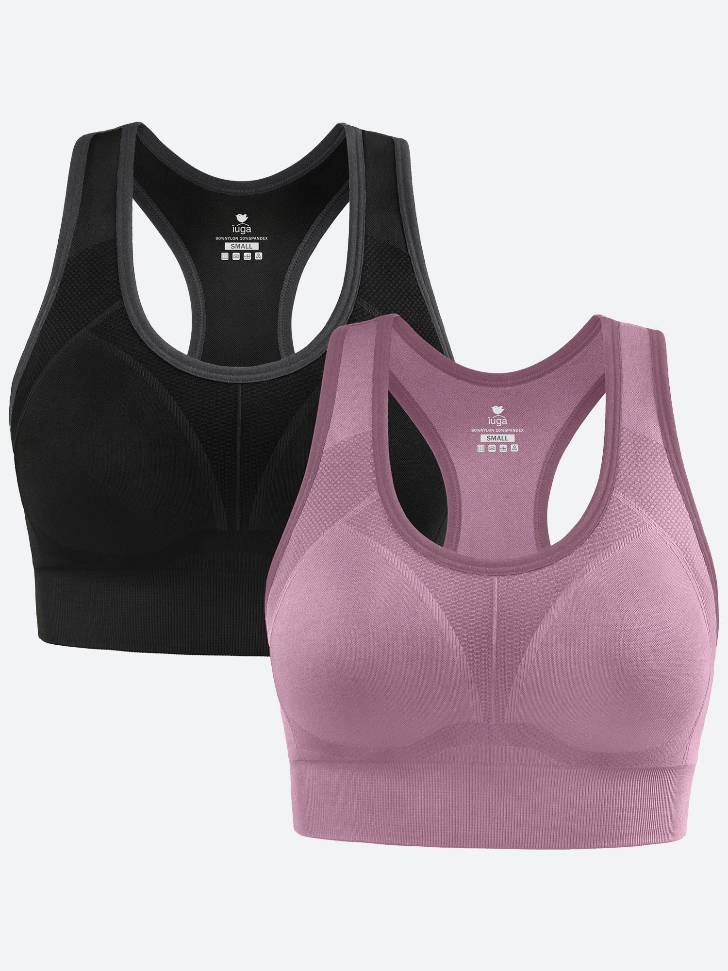 IUGA 2/3 Packs High Impact Racerback Sports Bra