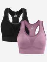 IUGA 2/3 Packs High Impact Racerback Sports Bra