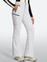 IUGA Women's Fleece Lined Waterproof Softshell Insulated Snow Ski Pants | Affordable Yoga Leggings & Activewear by IUGA