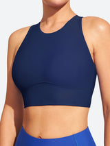 IUGA High Neck Cross Back UPF 50+ Swim Bra - IUGA