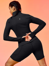 IUGA FlexTight Full Zip Lightweight Running Track Jacket With Thumbholes | Affordable Yoga Leggings & Activewear by IUGA