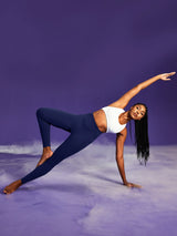 IUGA PowerTight Sandwich Scrunch Butt Lifting No Front Seam Compression Leggings With Pockets | Affordable Yoga Leggings & Activewear by IUGA