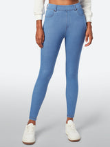 IUGA FlexDenim™ High Waisted Pull On Tummy Control Stretchy Jeans With Pockets - IUGA