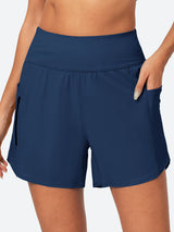 IUGA 5'' High Waisted Quick Dry UPF 50+ Swim Board Shorts - IUGA