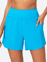 IUGA 5'' High Waisted Quick Dry UPF 50+ Swim Board Shorts - IUGA