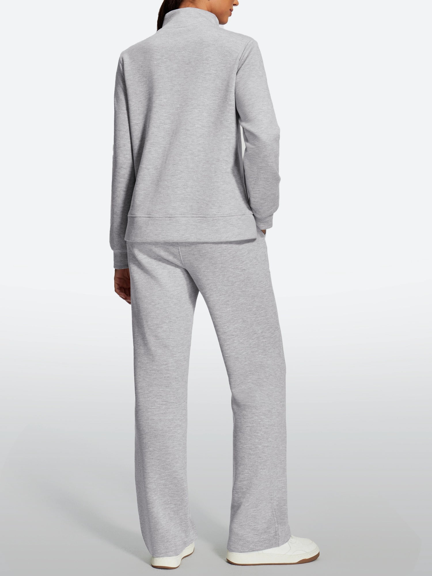 IUGA 2 Piece Outfits Wide Leg Pants Lounge Set | Affordable Yoga Leggings & Activewear by IUGA