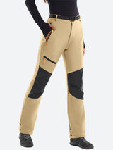 IUGA Waterproof Insulated Softshell Winter Fleece Lined Snow Pants - IUGA