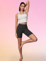 IUGA FlexTight No Front Seam Shorts With Pockets - IUGA