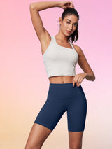 IUGA FlexTight No Front Seam Shorts With Pockets - IUGA