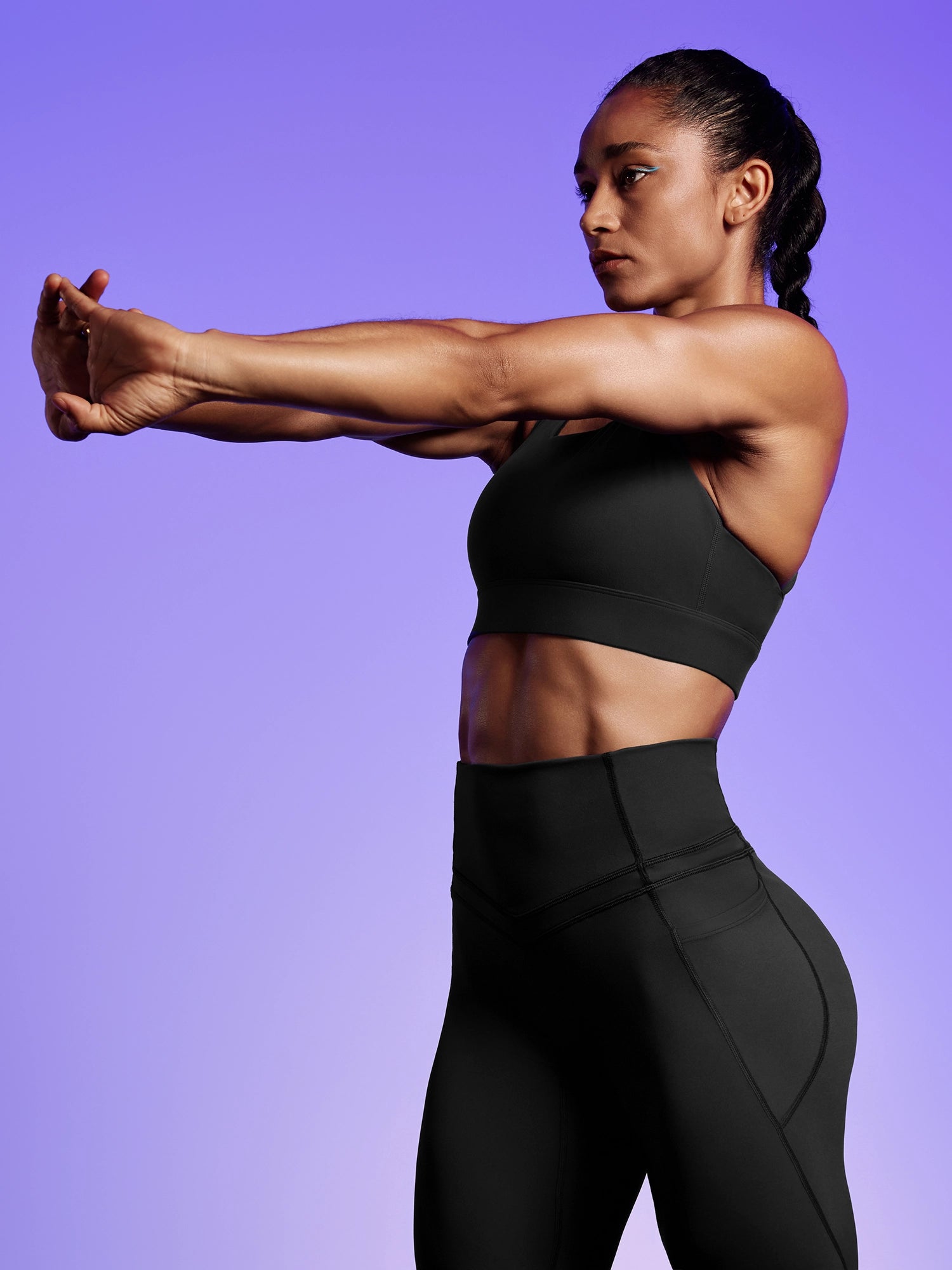 IUGA PowerTight Sports Bra & No Front Seam Legging Set