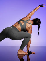 IUGA PowerTight No Front Seam Compression Leggings