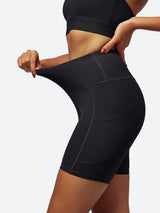 IUGA FlexTight Tummy Control Shorts With Pockets 6''