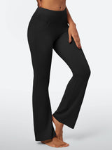 IUGA High Waisted Bootcut Yoga Pants With 4 Pockets - IUGA