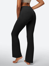 IUGA High Waisted Bootcut Yoga Pants With 4 Pockets - IUGA