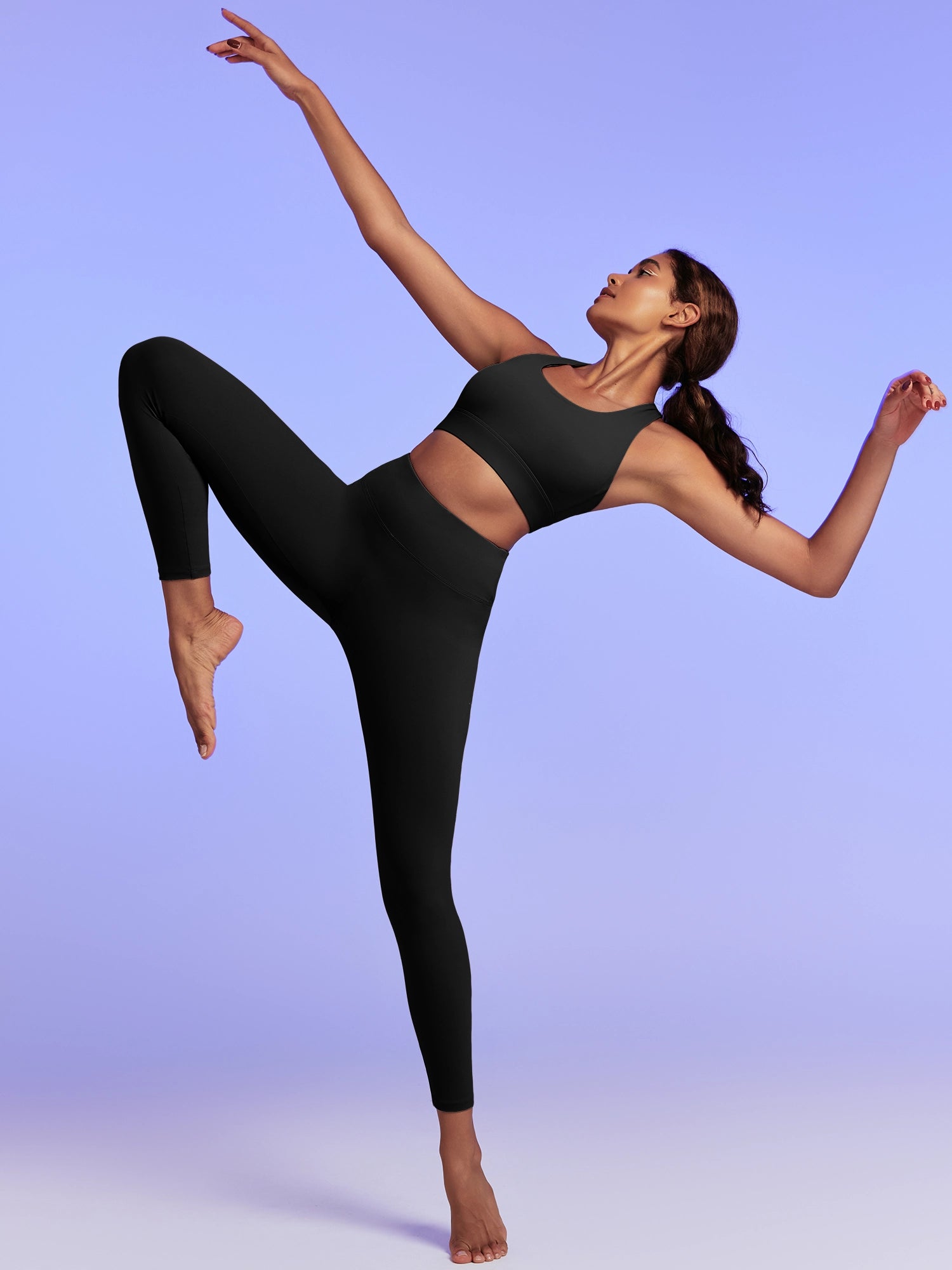 IUGA SilkFeel High Waisted Yoga Leggings - IUGA