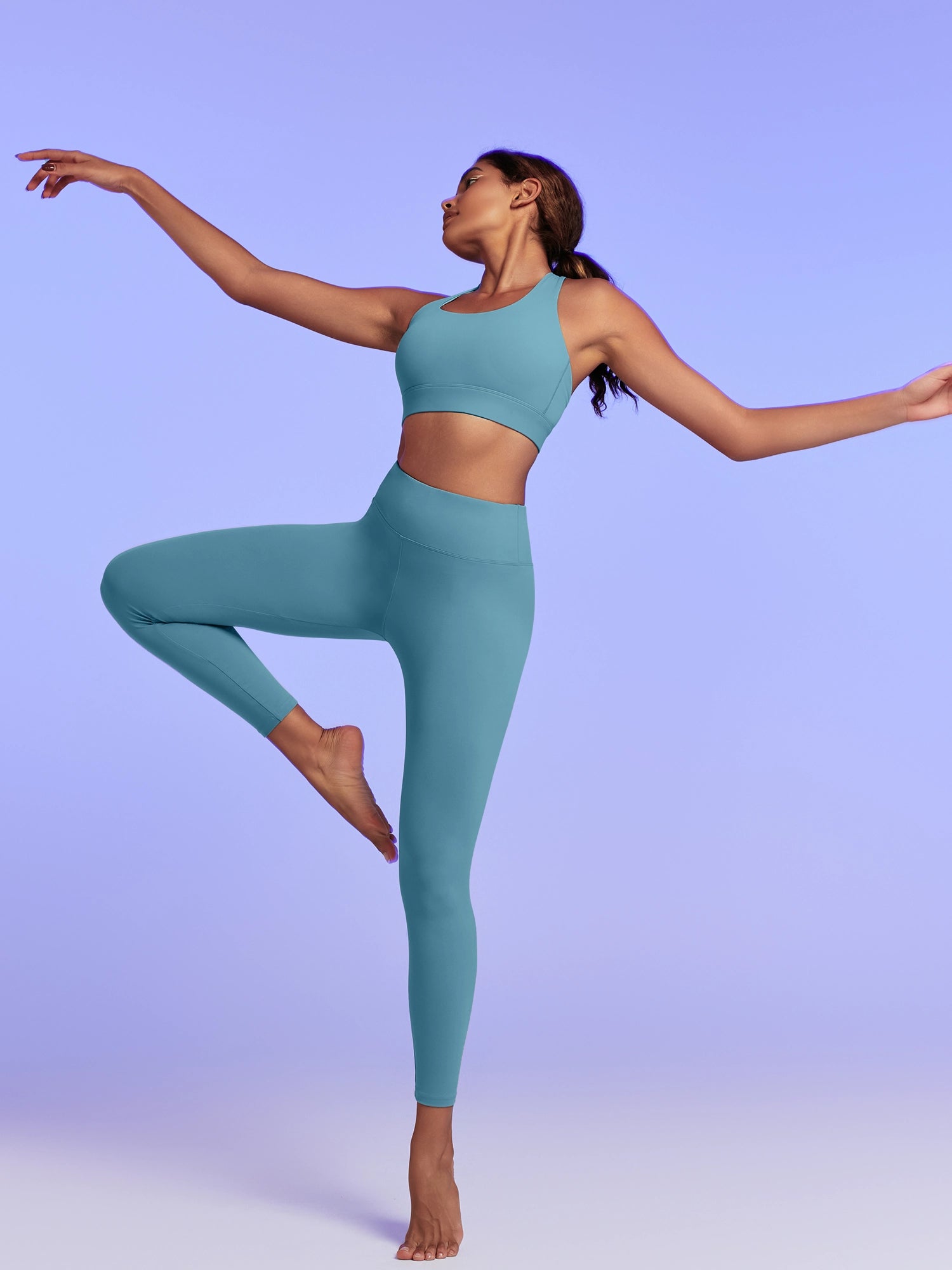 IUGA SilkFeel High Waisted Yoga Leggings - IUGA