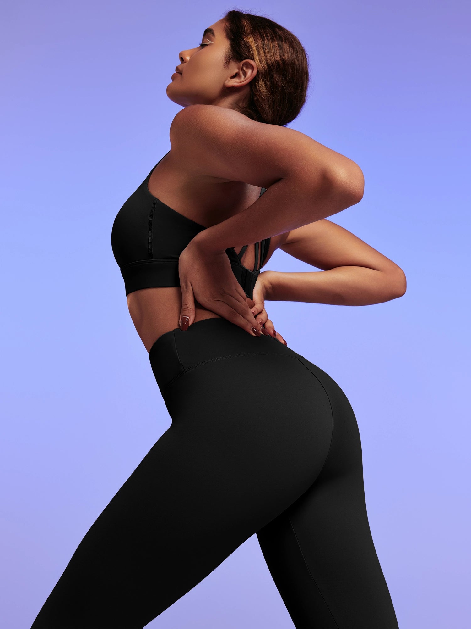 IUGA SilkFeel High Waisted Yoga Leggings - IUGA