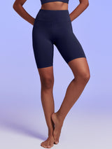 IUGA SilkFeel High Waist Biker Shorts with Inner Pocket - IUGA
