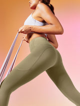 IUGA FlexTight Capris With Pockets Squat Proof