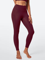 IUGA PowerTight No Front Seam Compression Leggings - IUGA