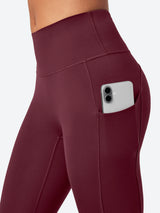 IUGA PowerTight No Front Seam Compression Leggings - IUGA