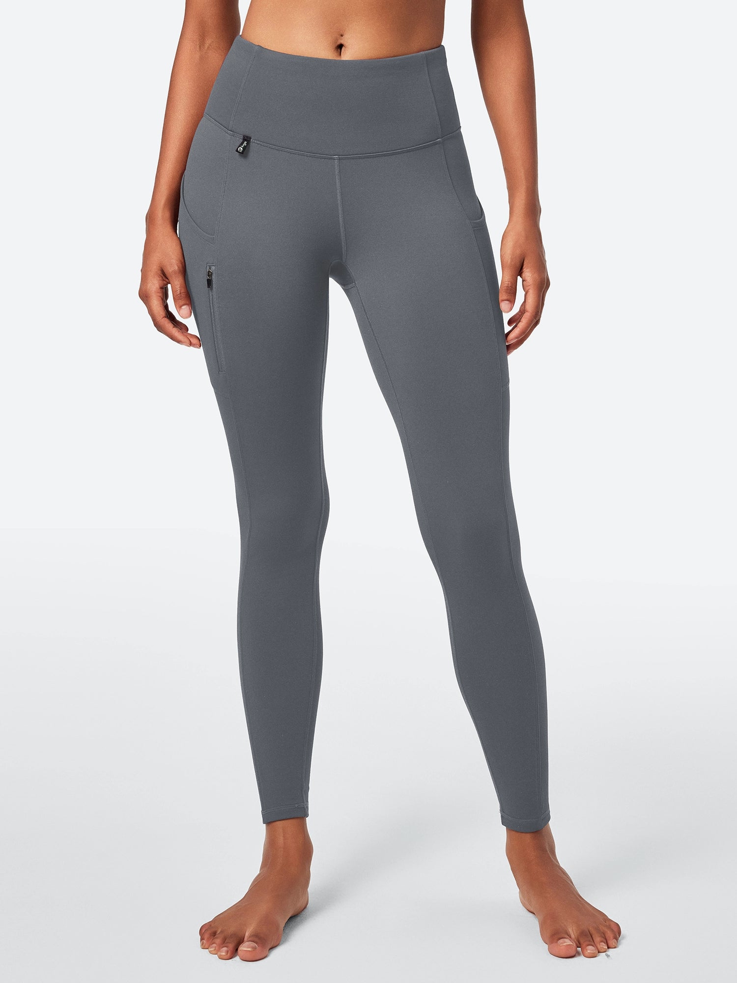 IUGA HeatLab® Fleece Lined Water Resistant Leggings with Pockets - IUGA