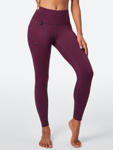 IUGA HeatLab® Fleece Lined Water Resistant Leggings with Pockets - IUGA