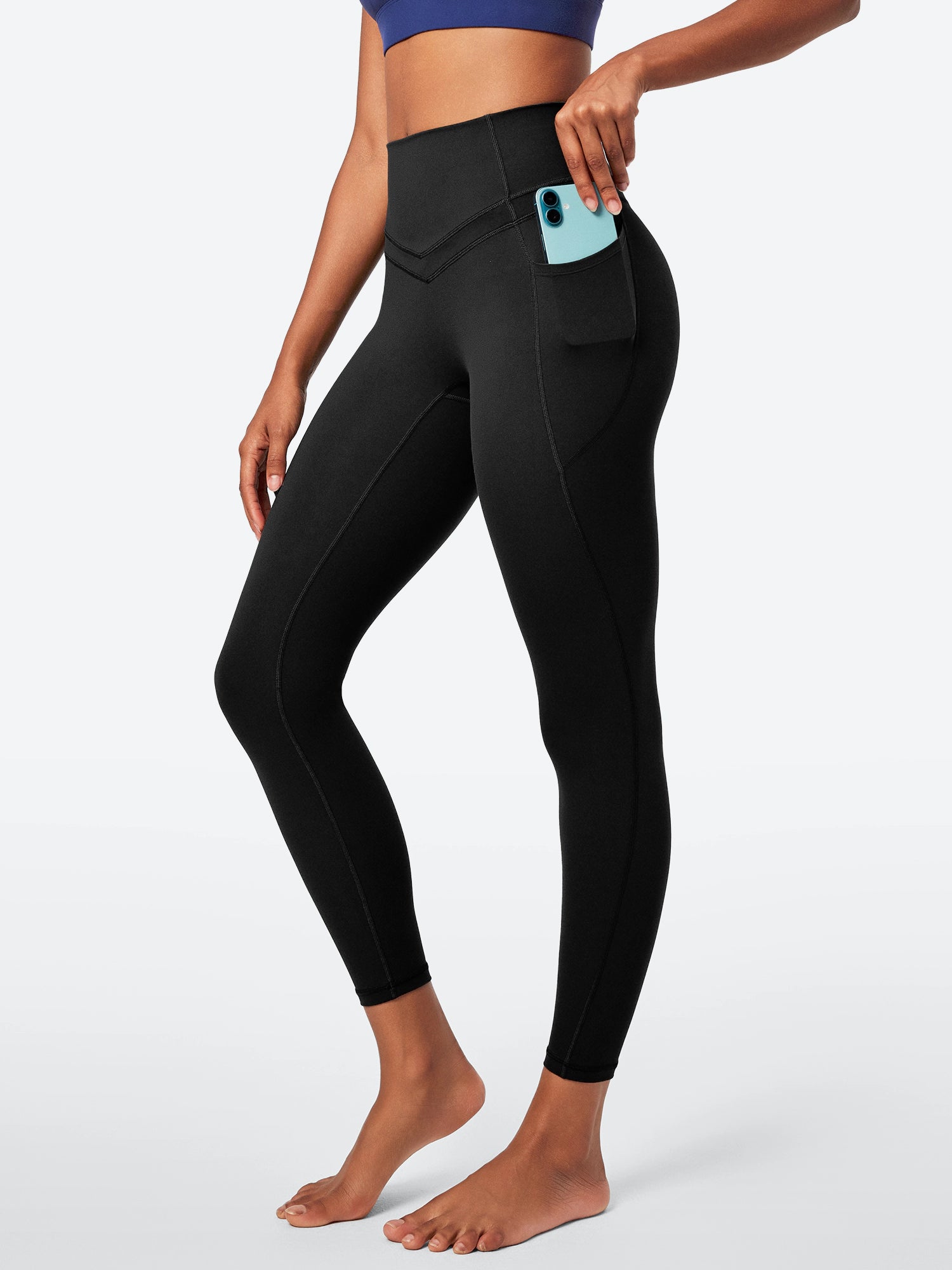 IUGA PowerTight Sandwich No Front Seam Leggings - IUGA