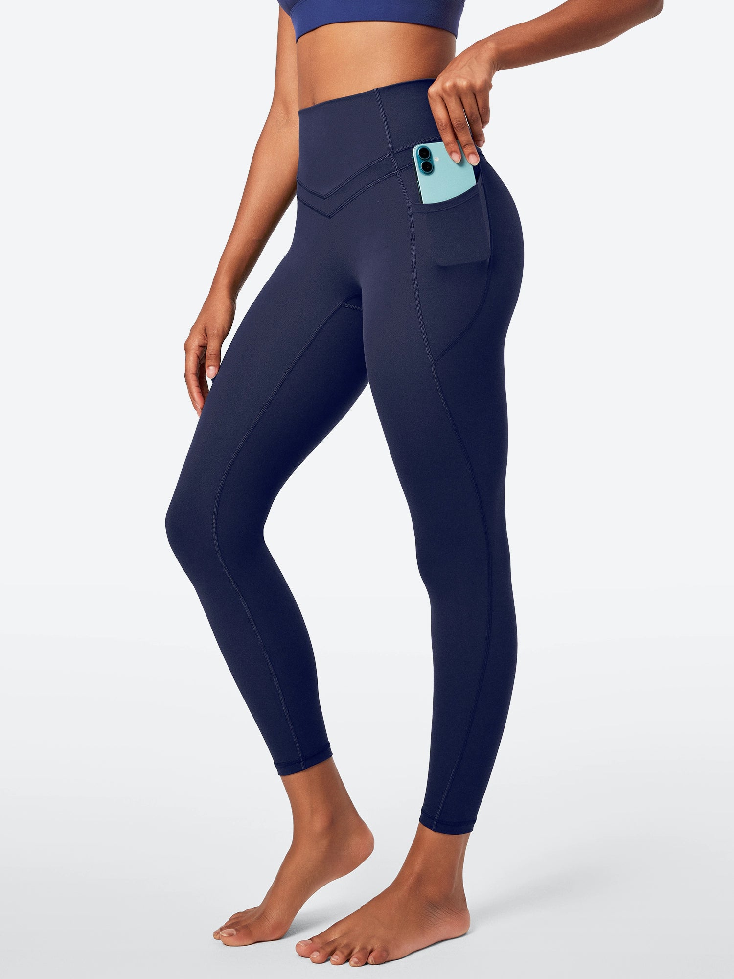 IUGA PowerTight Sandwich No Front Seam Leggings - IUGA