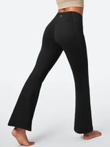 IUGA HeatLab® Water Resistant Fleece Lined Flare Pants With Pockets - IUGA