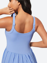 IUGA Easy Peezy Pleated Athletic Dress With Built-in Shorts - IUGA
