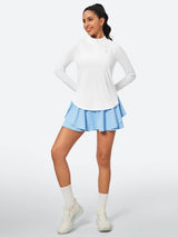 IUGA UPF 50+ Quarter Zip Long Sleeve Rash Guard - IUGA