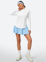 IUGA UPF 50+ Quarter Zip Long Sleeve Rash Guard - IUGA