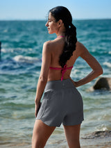 IUGA 5'' High Waisted Quick Dry UPF 50+ Swim Board Shorts - IUGA