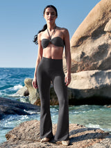 IUGA Sandwich No Front Seam Flare Yoga Pants - IUGA