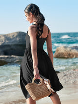 IUGA Flowy Sundresses With Built in Shorts & Bra & Pockets - IUGA