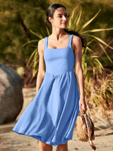 IUGA Flowy Sundresses With Built in Shorts & Bra & Pockets - IUGA