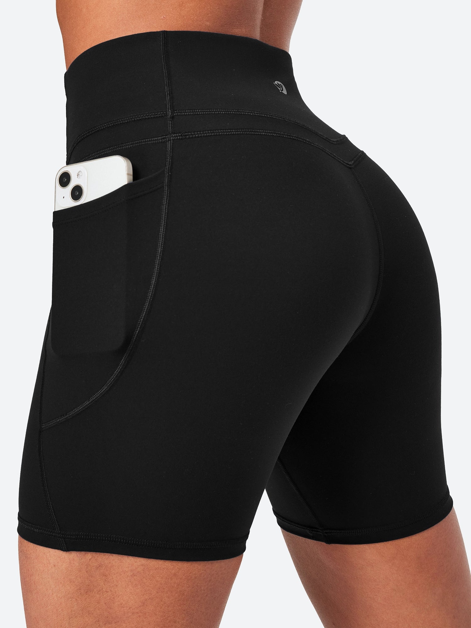 IUGA PowerTight No Front Seam Sandwich Shorts - IUGA