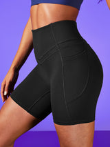 IUGA PowerTight No Front Seam Sandwich Shorts - IUGA
